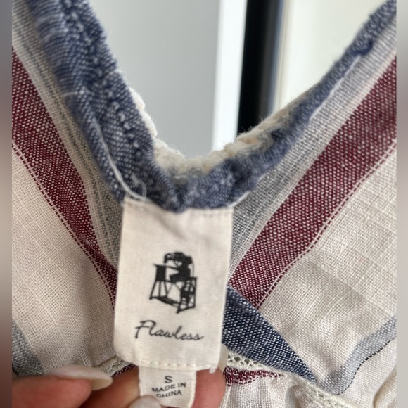 Flawless Stripe Linen Top & Pant Set - Picture 6 of 6